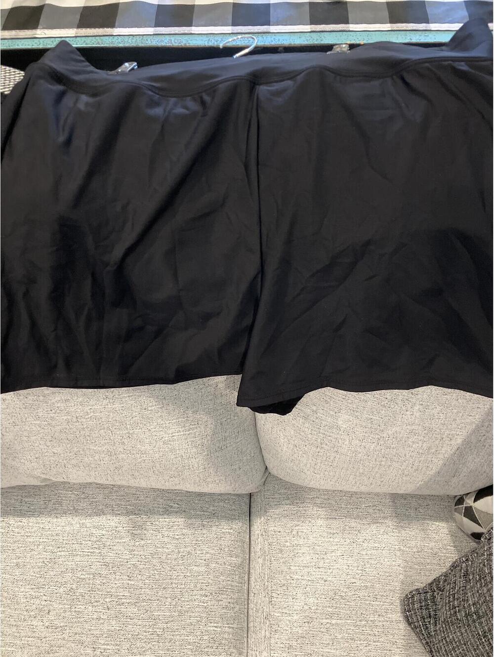 NWT Swim Solutions Black High-Waisted Shorts